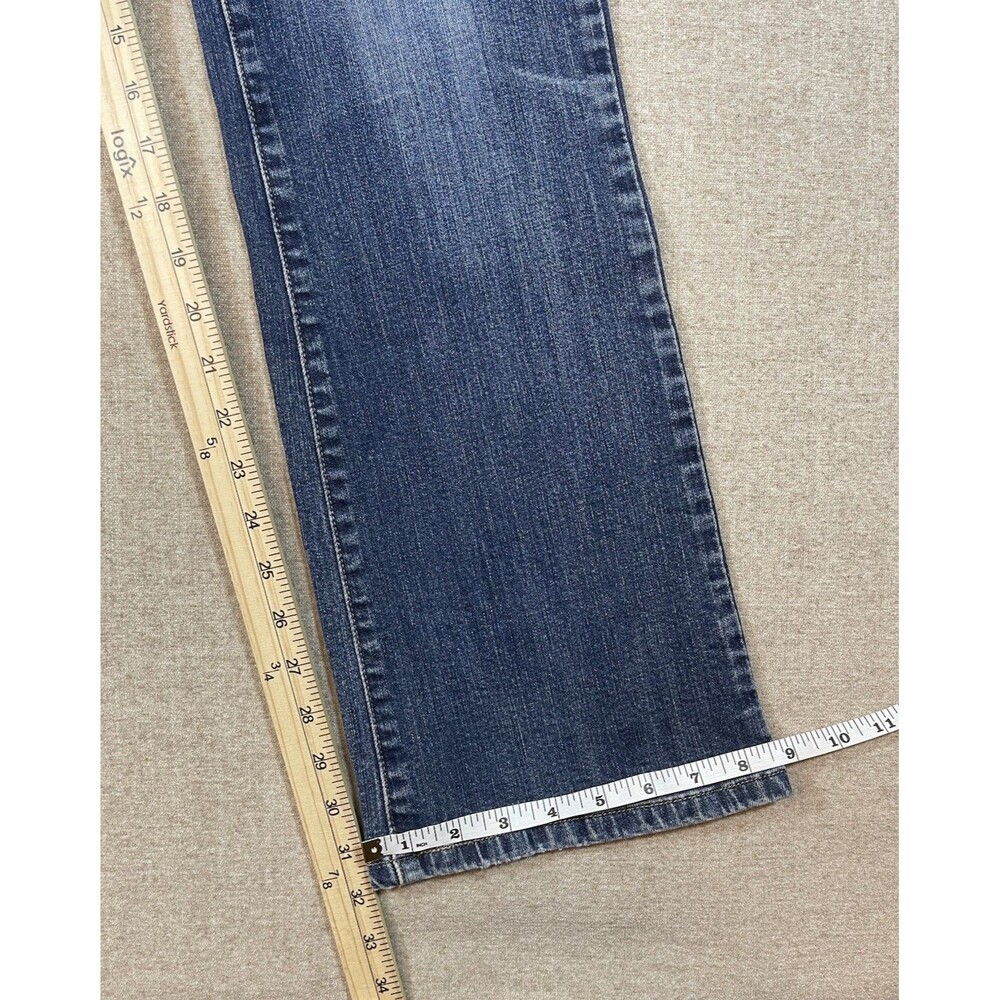 Levis 515 Womens Classic Bootcut 5 Pocket Denim Blue Jeans Size 12 *Flaws* - Picture 5 of 11